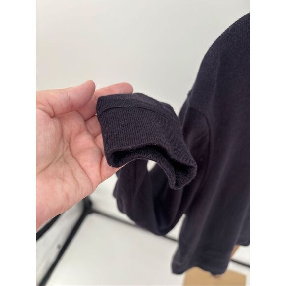 Ted Baker London  3/4 Zip Mens pullover size 5 Purple Wool Blend - Picture 5 of 8